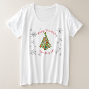 Frohe Weihnachten Spaß für Buchliebhaber diesen Ur Große Größe T-Shirt