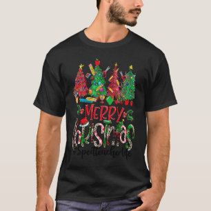 Frohe Weihnachten SPED Lehrerin Apple Pencil Chris T-Shirt