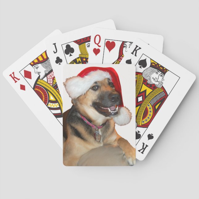 Frohe Weihnachten Spielkarten (Rückseite)