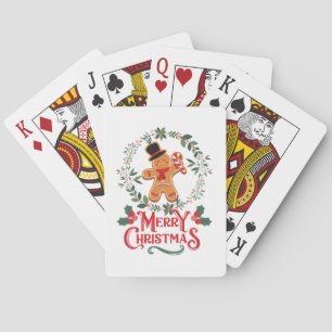 Frohe Weihnachten Spielkarten