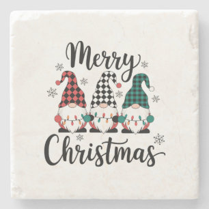 Frohe Weihnachten Steinuntersetzer