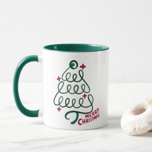 Frohe Weihnachten Stethoskop CNA Medizinischer Arb Tasse