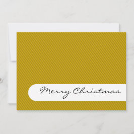 Frohe Weihnachten - Streifen - Grüße Karte