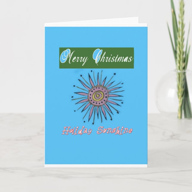 Frohe Weihnachten Sunshine Holiday.png (Vorderseite)