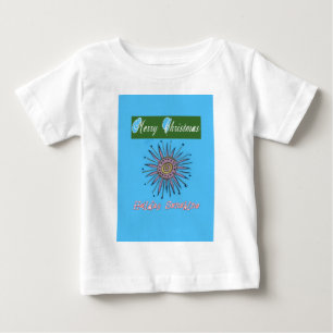 Frohe Weihnachten Sunshine Holiday.png Baby T-shirt