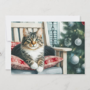 Frohe Weihnachten Süße Katze 