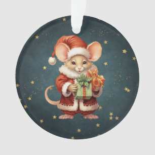 Frohe Weihnachten Süße Maus Ornament