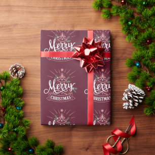 Frohe Weihnachten Süße Weihnachtsbaum Weihnachten Geschenkpapier