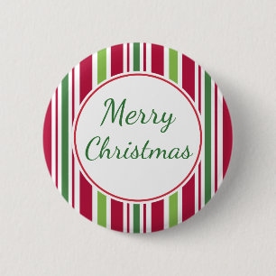 Frohe Weihnachten Süßigkeiten Party Button Pin Ges