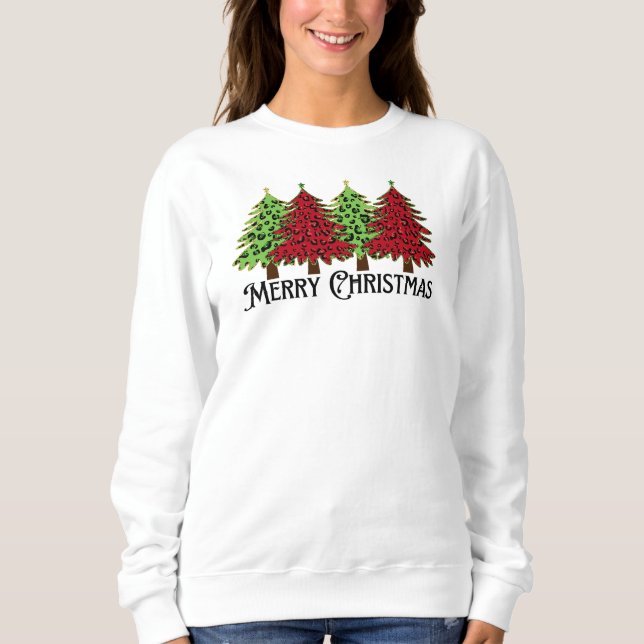 Frohe Weihnachten Sweatshirt (Vorderseite)