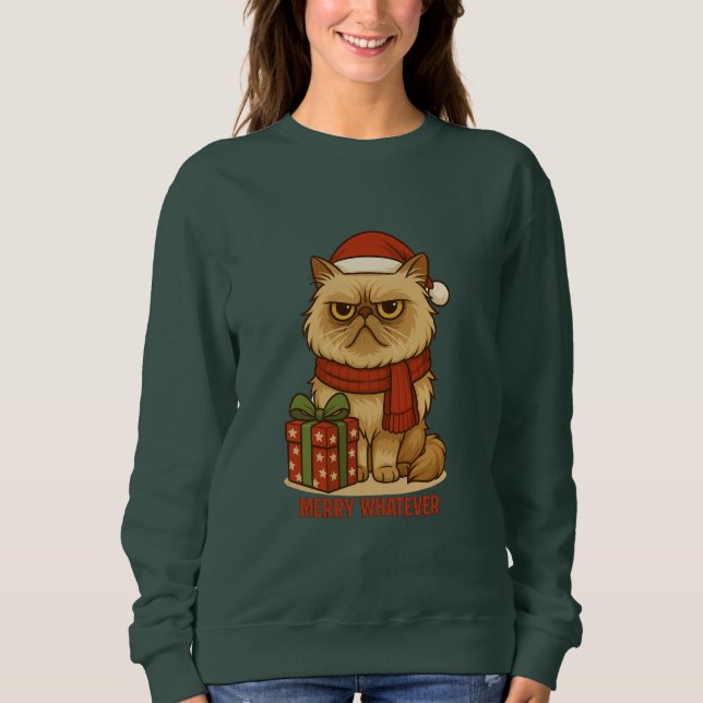 Frohe Weihnachten Sweatshirt (Vorderseite)