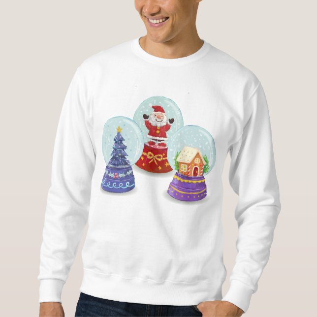 Frohe Weihnachten Sweatshirt (Vorderseite)