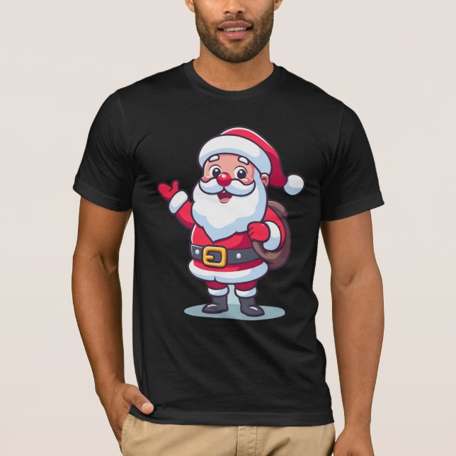 Frohe Weihnachten T-Shirt (Vorderseite)
