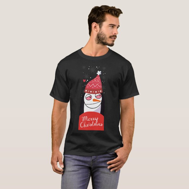 Frohe Weihnachten T-Shirt (Vorne ganz)