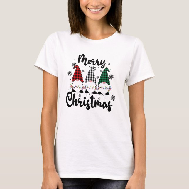 Frohe Weihnachten T-Shirt (Vorderseite)