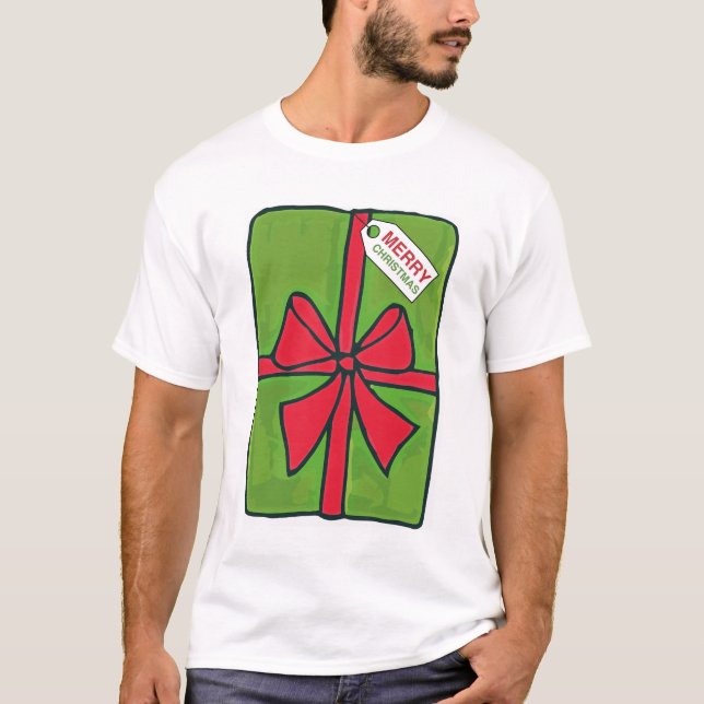 Frohe Weihnachten T-Shirt (Vorderseite)