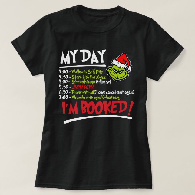 frohe Weihnachten T-Shirt (Design vorne)