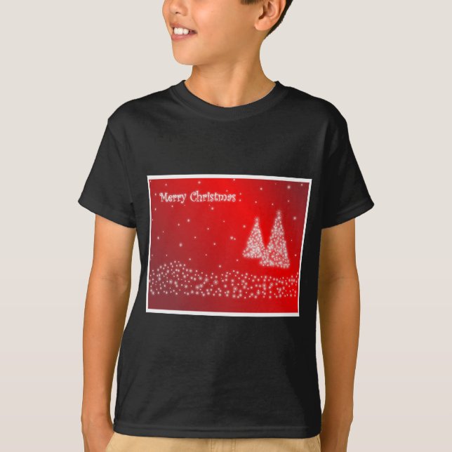 Frohe Weihnachten T-Shirt (Vorderseite)
