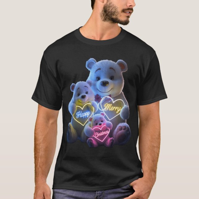 Frohe Weihnachten T-Shirt (Vorderseite)