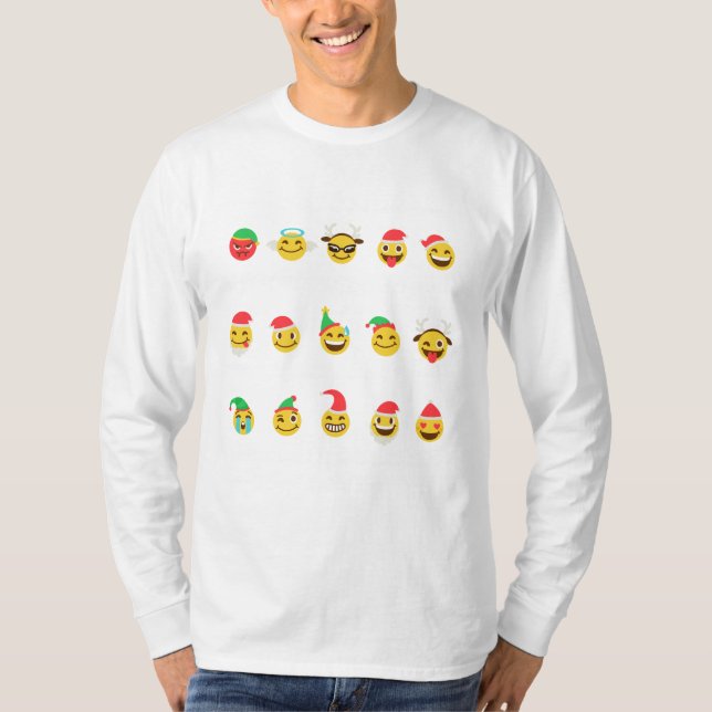 Frohe Weihnachten T-Shirt (Vorderseite)