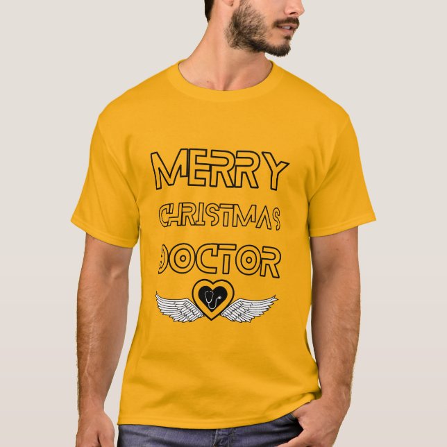 Frohe Weihnachten T-Shirt (Vorderseite)
