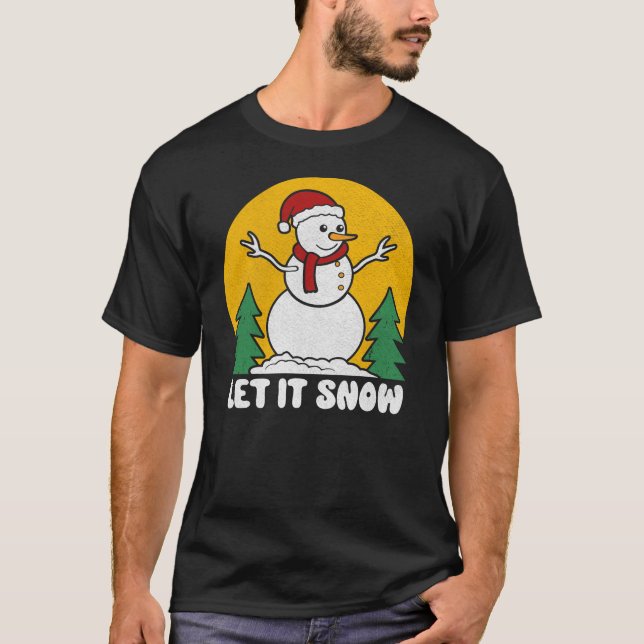 Frohe Weihnachten T - Shirt für Freude! (Vorderseite)