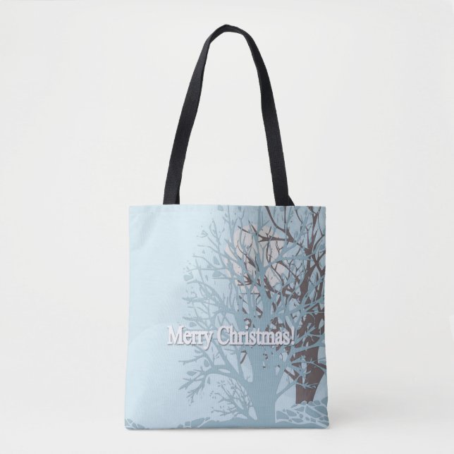 Frohe Weihnachten! Tasche (Vorderseite)
