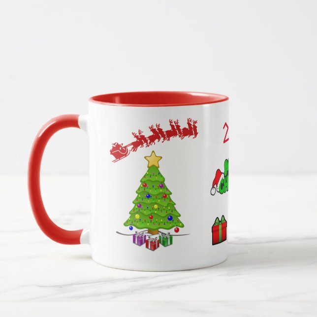 Frohe Weihnachten Tasse (Links)