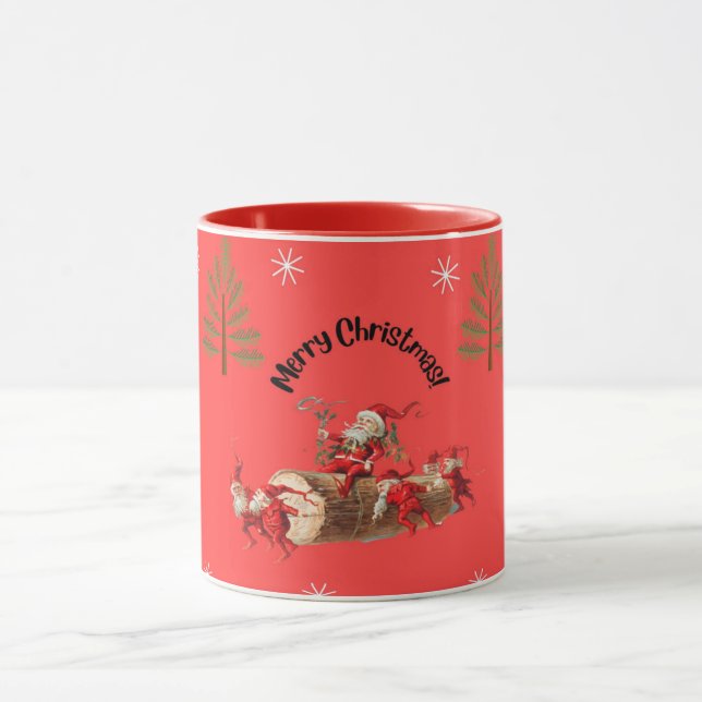 Frohe Weihnachten Tasse (Zentrum)