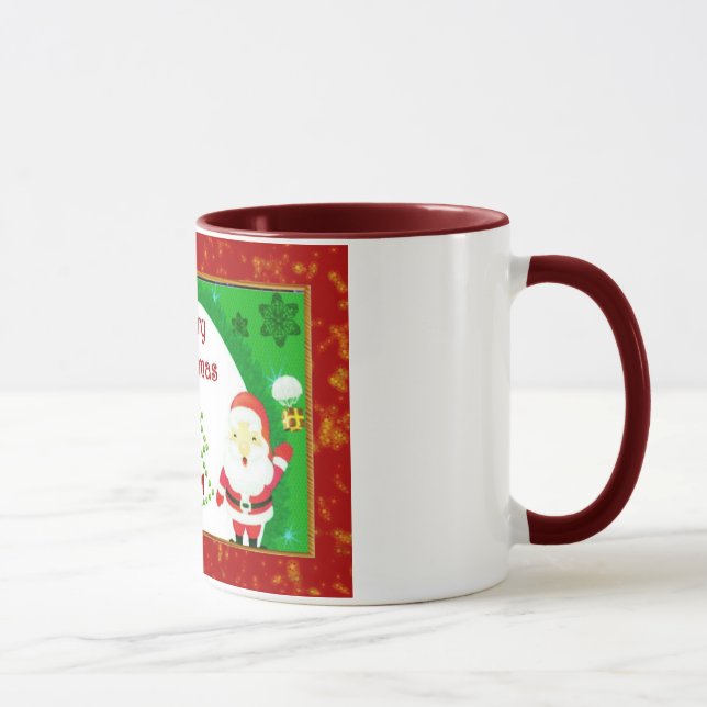 Frohe Weihnachten Tasse (Rechts)