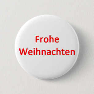 Frohe weihnachten-Tasse Button