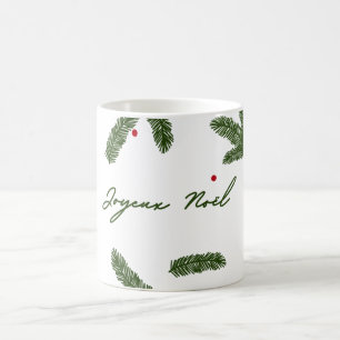 Frohe Weihnachten Tasse Französischer Merry Chri