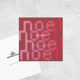 FROHE WEIHNACHTEN TECH FONT CORPORATE CHRISTMAS