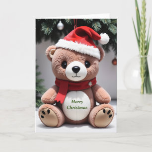 Frohe Weihnachten Teddy Bear