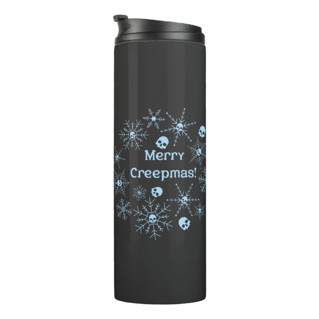 Frohe Weihnachten! Thermosbecher (Nach rechts gedreht)