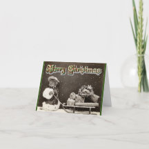 Frohe Weihnachten Tochter Feiertagskarte