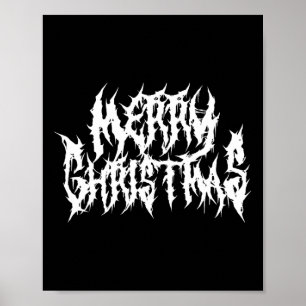 Frohe Weihnachten. Todesmetall Poster
