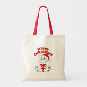 Frohe Weihnachten Tragetasche