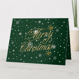 Frohe Weihnachten Trendy Holiday Karte