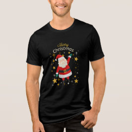 Frohe Weihnachten Tri-Blend Shirt