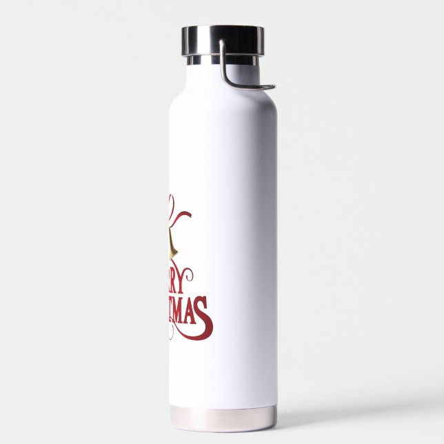 Frohe Weihnachten Trinkflasche (Links)