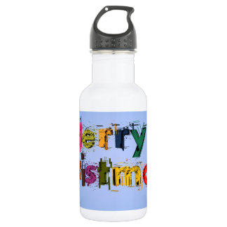 Frohe Weihnachten Trinkflasche