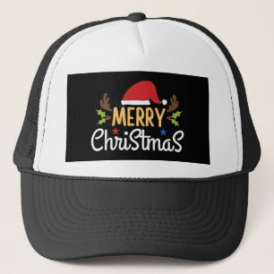 Frohe Weihnachten Truckerkappe