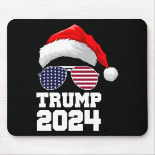 Frohe Weihnachten Trump 2024 Mousepad