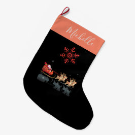 Frohe Weihnachten u. guten Rutsch ins Neue Jahr! Großer Weihnachtsstrumpf