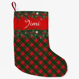 Frohe Weihnachten u. guten Rutsch ins Neue Jahr! Kleiner Weihnachtsstrumpf