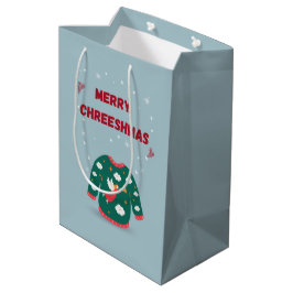 Frohe Weihnachten Ugly Sweater Angel Mittlere Geschenktüte