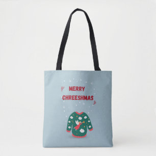 Frohe Weihnachten Ugly Sweater Angel Tasche