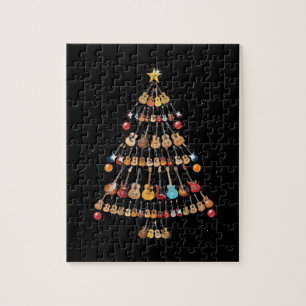 Frohe Weihnachten Ukulele Instrument Weihnachtsbau