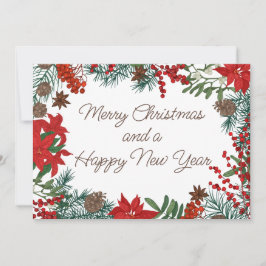 Frohe Weihnachten und ein glückliches neues Jahr